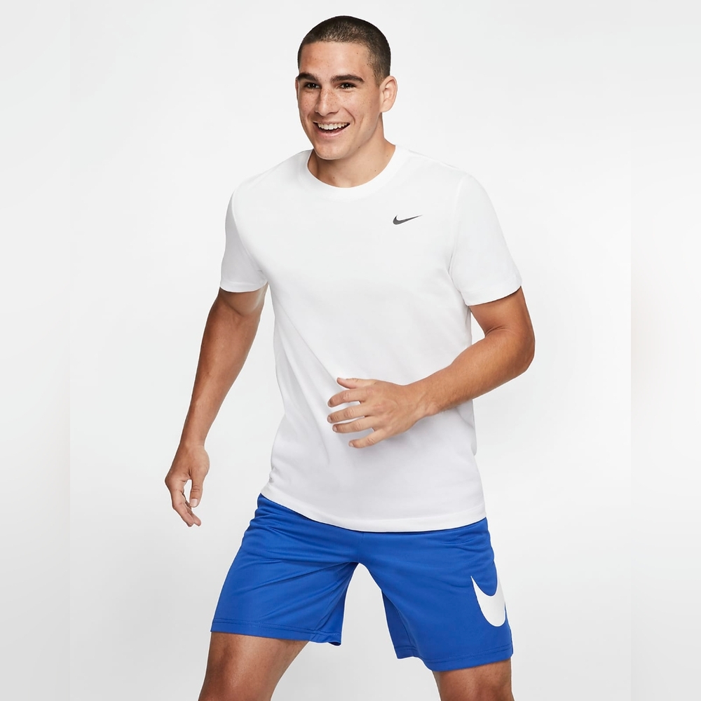 NWT Nike Dri-FIT Training Tee White Mens Small